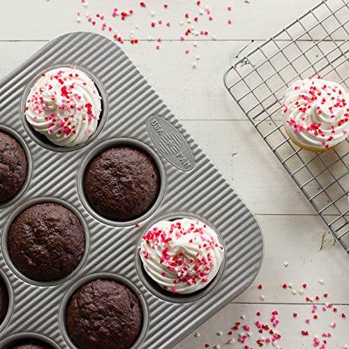 Nonstick Toaster Oven 6 Cup Muffin Pan (6 Cup / Toaster Oven Muffin Pan)