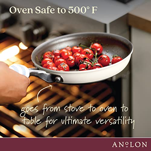 Achieve Hard Anodized Nonstick Frying Pan (Skillet (8.25-Inch) / Cream)