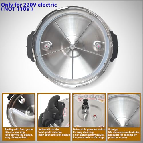 220 Volts Commercial Electric 15L Pressure Cooker