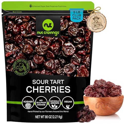Dried Sour Tart Cherries (Dried Cherries / 80 oz)