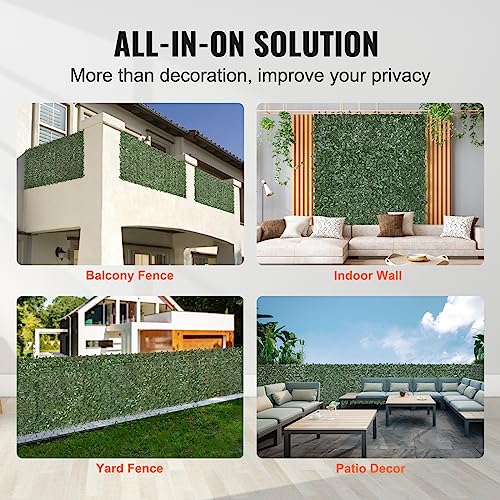 Artificial Ivy Privacy Fence Screen (Ivy / 96 x 72 inch)