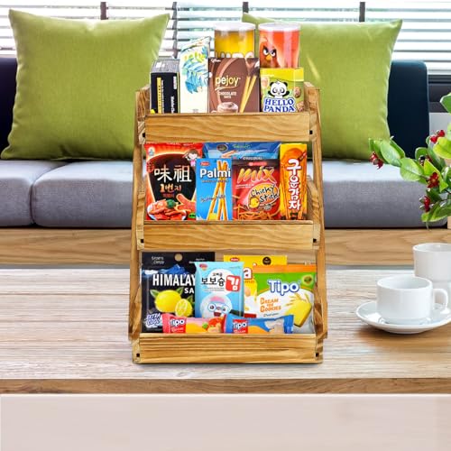 Wooden 3 Tier Fruit Basket (Pine Wood / 3-Tier)