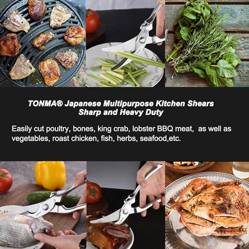 TONMA Poultry Shears (Heavy Duty Poultry Shears)