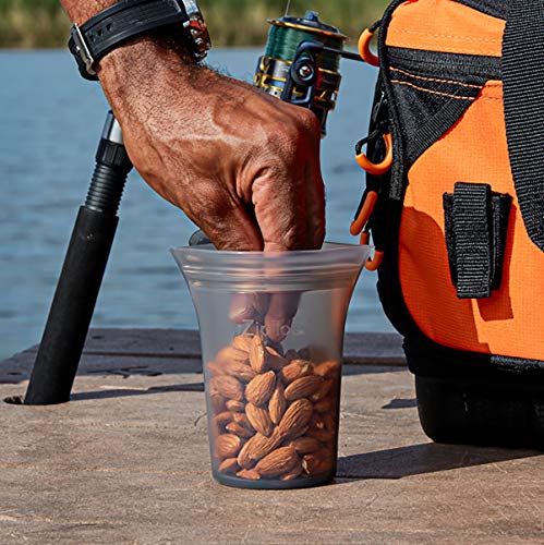Reusable Food Storage Bags (Gray / Small Cup)