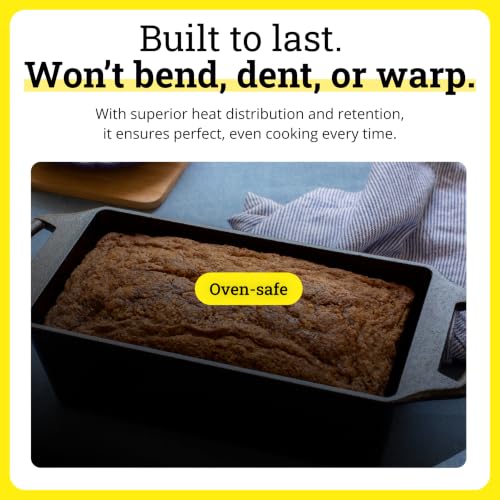 Pre Seasoned Cast Iron Loaf Pan