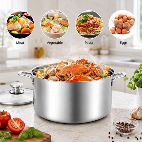 6 Quart Stock Pot (6 Quarts)
