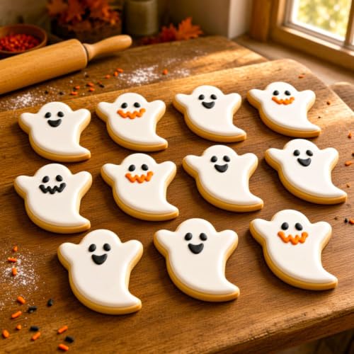 Halloween Cookie Cutters Set 7Pcs Large (Halloween)