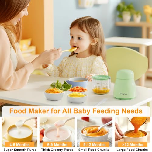 Upgraded Baby Food Maker (Mint Green)