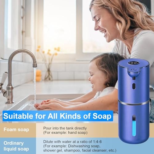 Automatic Foaming Soap Dispenser Touchless (Blue / Foam)