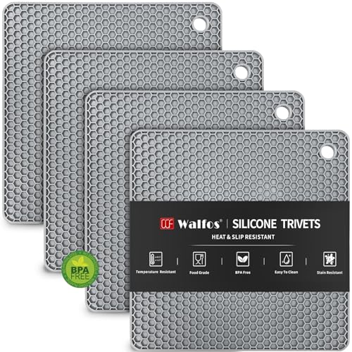 Silicone Trivet Mats (4 Count)