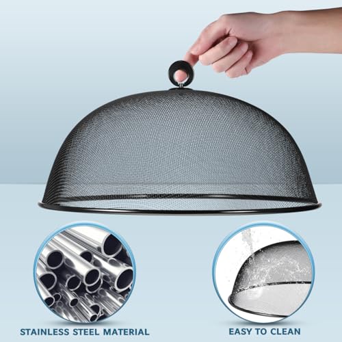 Mesh Food Cover Stainless Steel Mesh Dome Food Cover Protector