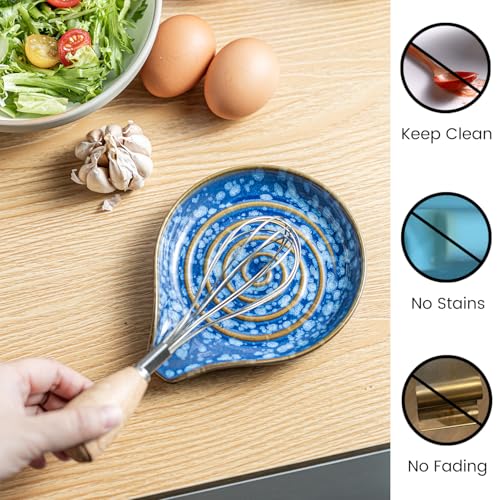 Spoon Holder for Stove Top (Starry Blue)