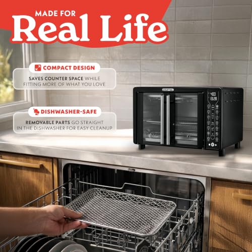 Toaster Oven 6 (Black – 17 Presets)