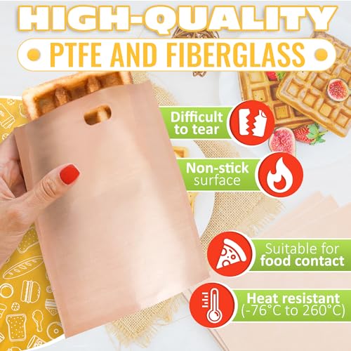 Reusable Toaster Bags 12 Pcs