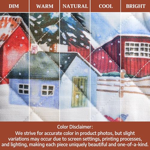 Maison d'Hermine Oven Gloves 100% Cotton Oven Mitt (125 - Megeve / 7.5" x 13" (Oven Mitt))