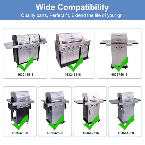 Grill Replacement for Parts Charbroil 463246118 463245518 Grill (4-Burner Emitters)