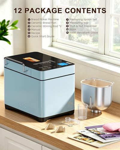 Blue Bread Maker (Blue Stainless Steel)