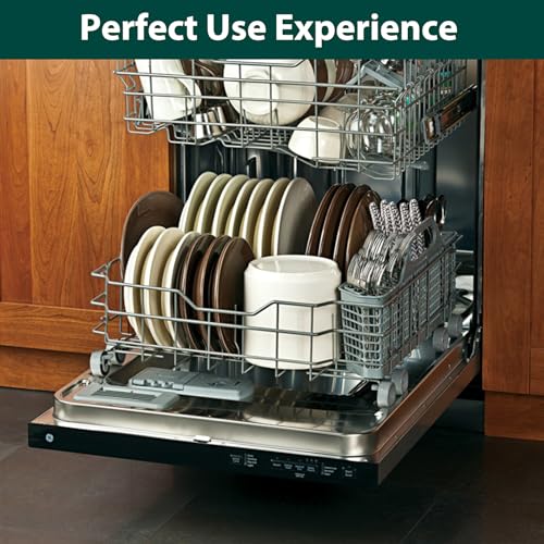 WD28X25960 Dishwasher Lower Rack Replacement Parts for GE Lower Dishrack Drawer Tray Rack 21.8’’ x 20.6’’ x 7.3’’ GE PDW7880G00SS GDWT368V55SS Profile Dishwasher Bottom Dish Rack Assembly 1 Pcs (21.8‘’ x 20.6'' x 7.3'')
