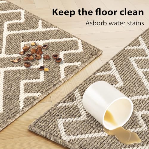Kitchen Runner Rug (Kahiki / 24"x71"+24"x35")