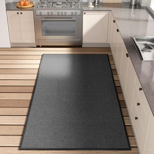 Kitchen Mat Rubber Backing Cushioned Non Slip Kitchen Rugs for Floor