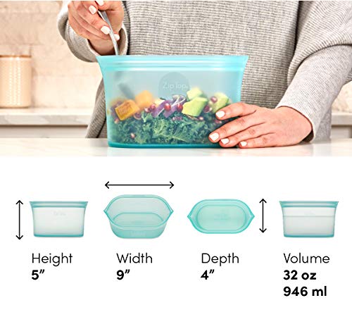 Reusable Food Storage Bags (Lavender / Large Dish)