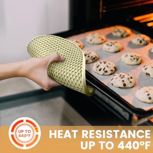 Silicone Trivet Mats 4 Heat Resistant Pot Holders Multipurpose Non