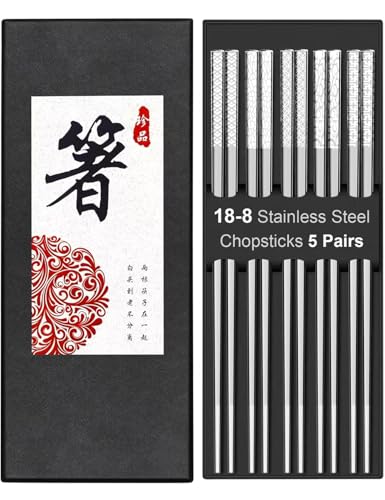 Metal Chopsticks Reusable 18