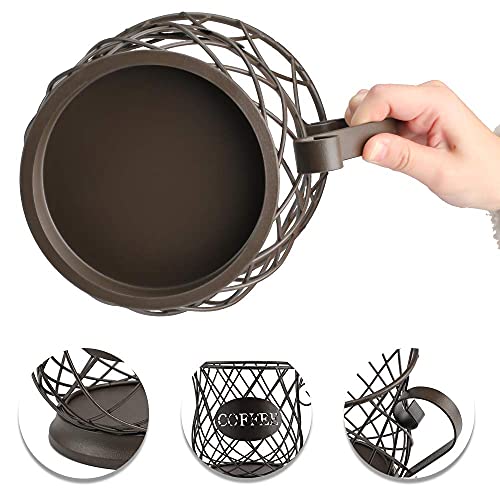 Coffee K Cup Holder (Matte Bronze / Medium for 35 kcups)
