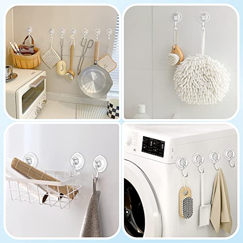 Suction Cup Hooks with Wipes