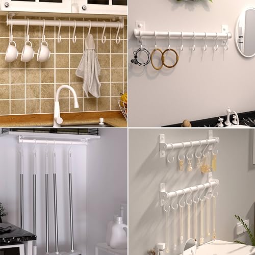 Kitchen Utensil Holder Hanger (White)