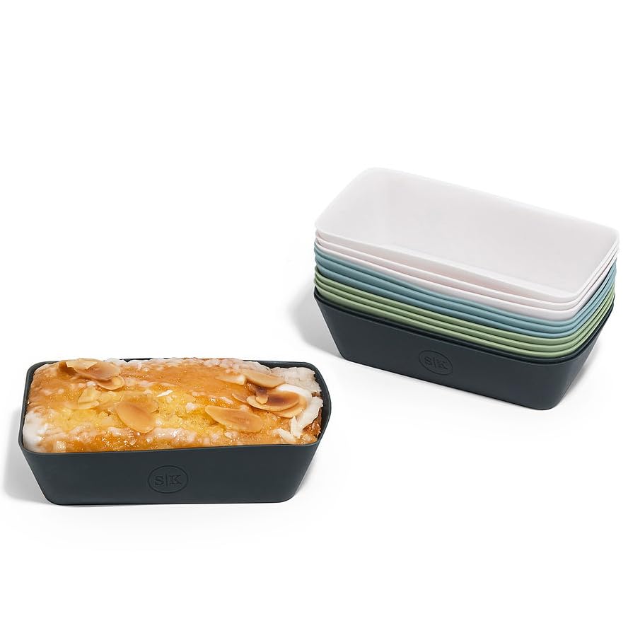 Silicone Individual Mini Loaf Pans (Bento)