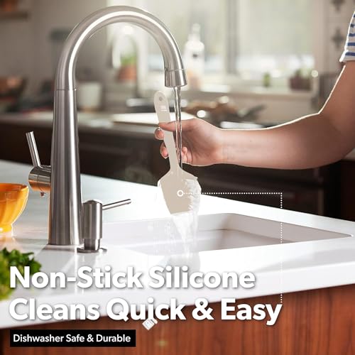DI ORO Silicone Spatula Set (Clay)