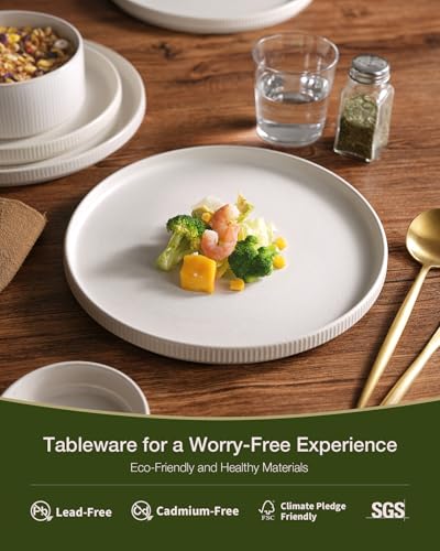 Star Plates and Bowls Sets (Matte White)