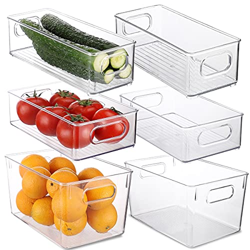 Set Of 6 Refrigerator Organizers and Storage (6 Count)