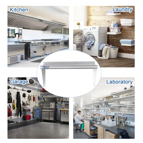 HARDURA Stainless Steel Shelf 12" x 24" (12"X24")