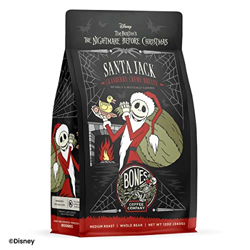 The Nightmare Before Christmas Santa Jack Flavored Coffee Beans