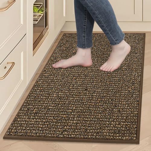Kitchen Rugs 24"x36" (Brown / 24" X 36" (Rectangular))