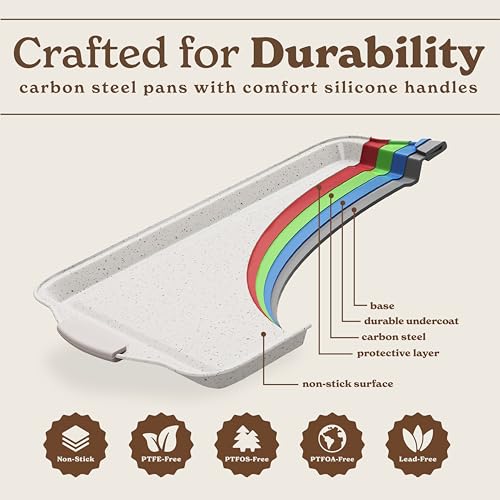 Nonstick Stackable Bakeware Set