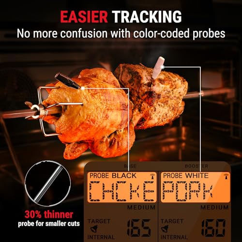 TempSpike 2000FT Wireless Meat Thermometer Digital with 2 Probes