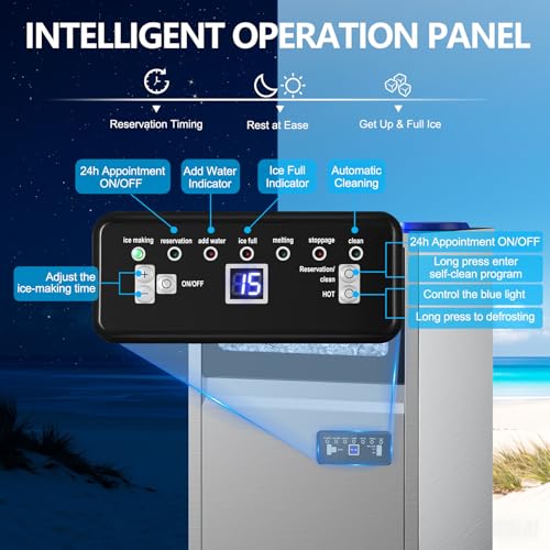 Commercial Ice Maker Machine 150LBS (150LBS/24H)