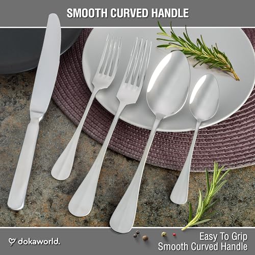 Semi Matte Design Flatware (Silver Semi-Matte)