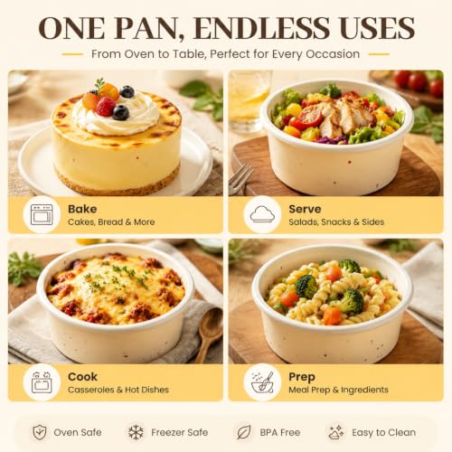 4 Inch Mini Cake Pan (Cream / 4 Inch – Mini)