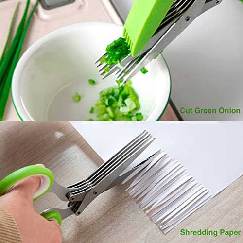 5 Blades Herb Scissors