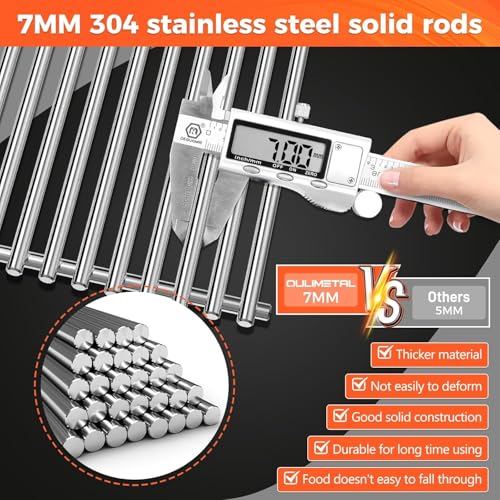 18.75" Grill Grates for Weber Genesis II 300 and II LX 300 Series (18.75" SUS304)