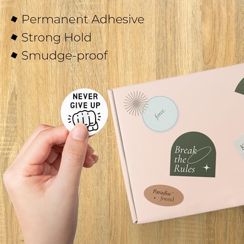 White Thermal Labels (White / 300 Stickers)