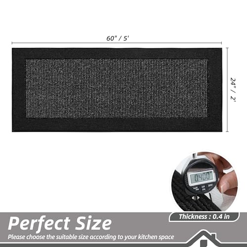Kitchen Runner Rug 24"x60"