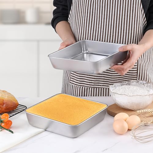 8 x 8 Inch Square Cake Pan (8'' x 8'')