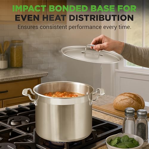 Stainless Steel Cookware Stockpot (14 Quarts)