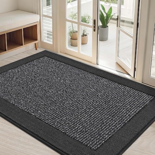 Indoor Door Mat 32" x 48" (Charcoal / 32" X 48" (Rectangular))
