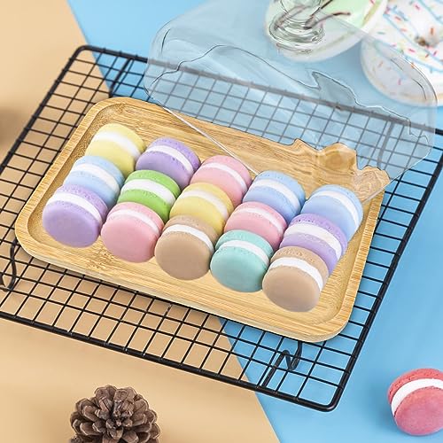 Crystal Clear Glass Butter Dish with Lid Butter Holder Container for Butter
